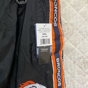 Denver Broncos Men's Tailgate Pants XXL